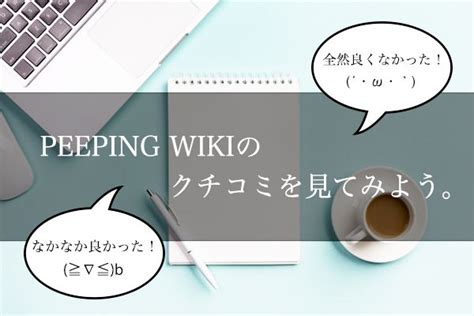 PEEPING WIKIの安全性を検証！入会前に確認した10項目[2024。